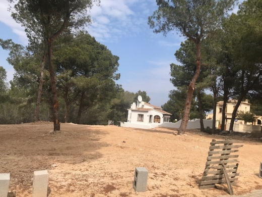 plot in Moraira