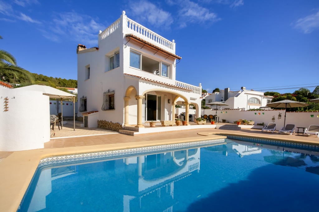 4 bed villa in Moraira