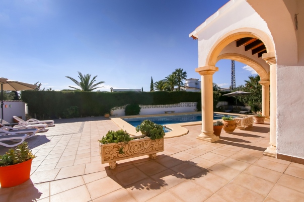 4 bed villa in Moraira