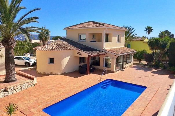 3 bed villa in Moraira