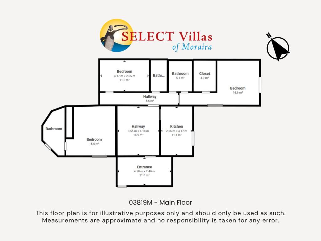 3 bed villa in Moraira