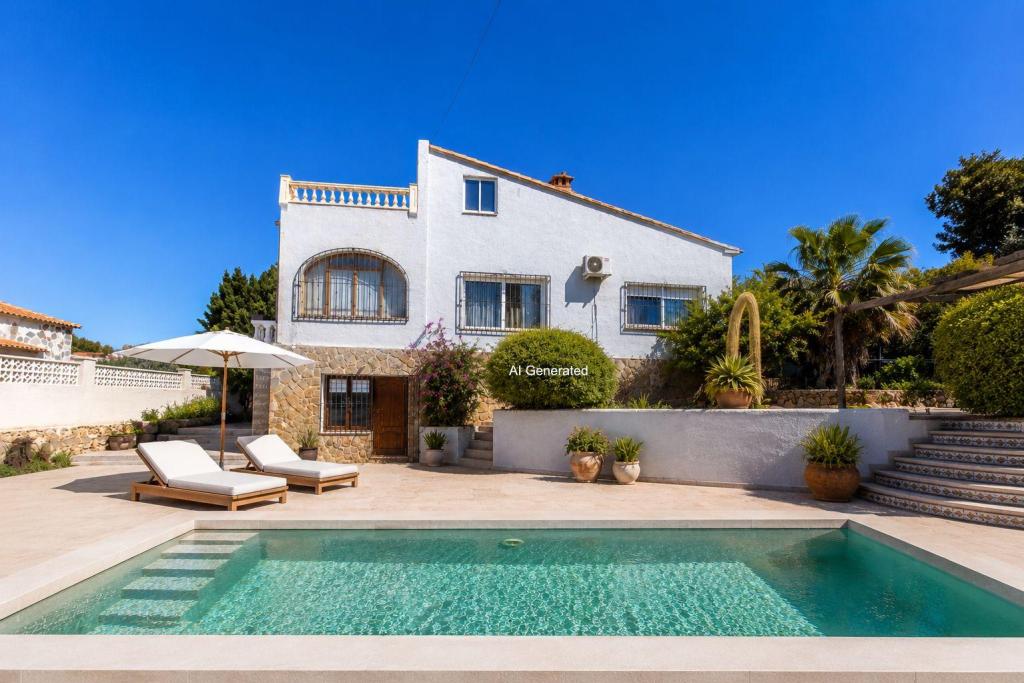 3 bed villa in Calpe