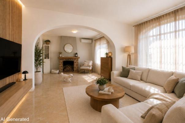 3 bed villa in Calpe