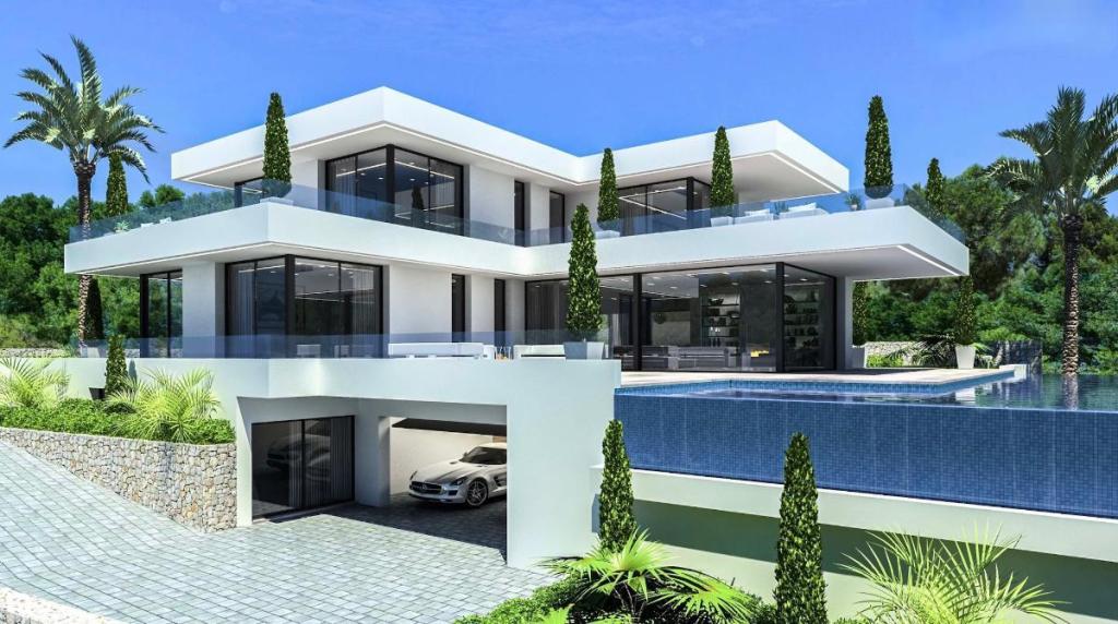 6 bed villas in Denia