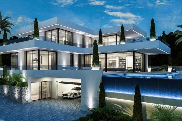 6 bed villas in Denia
