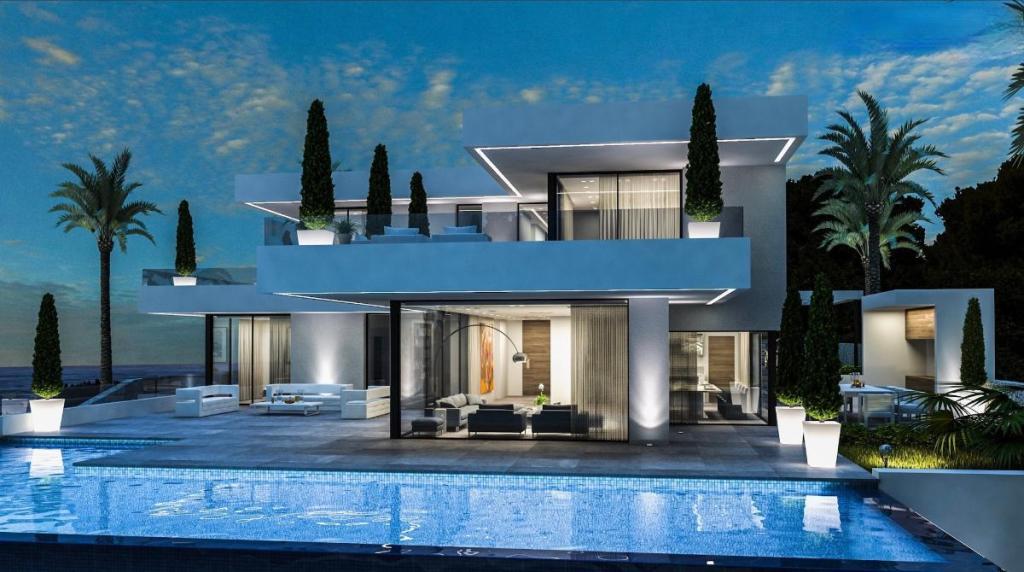 6 bed villas in Denia
