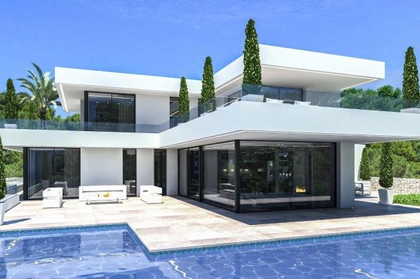 6 bed villas in Denia