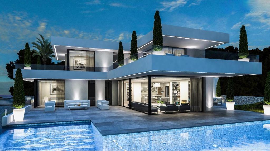 6 bed villas in Denia