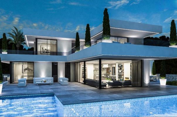 6 bed villas in Denia