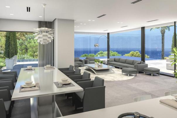 6 bed villas in Denia