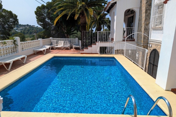 3 bed semi detached villa in Moraira