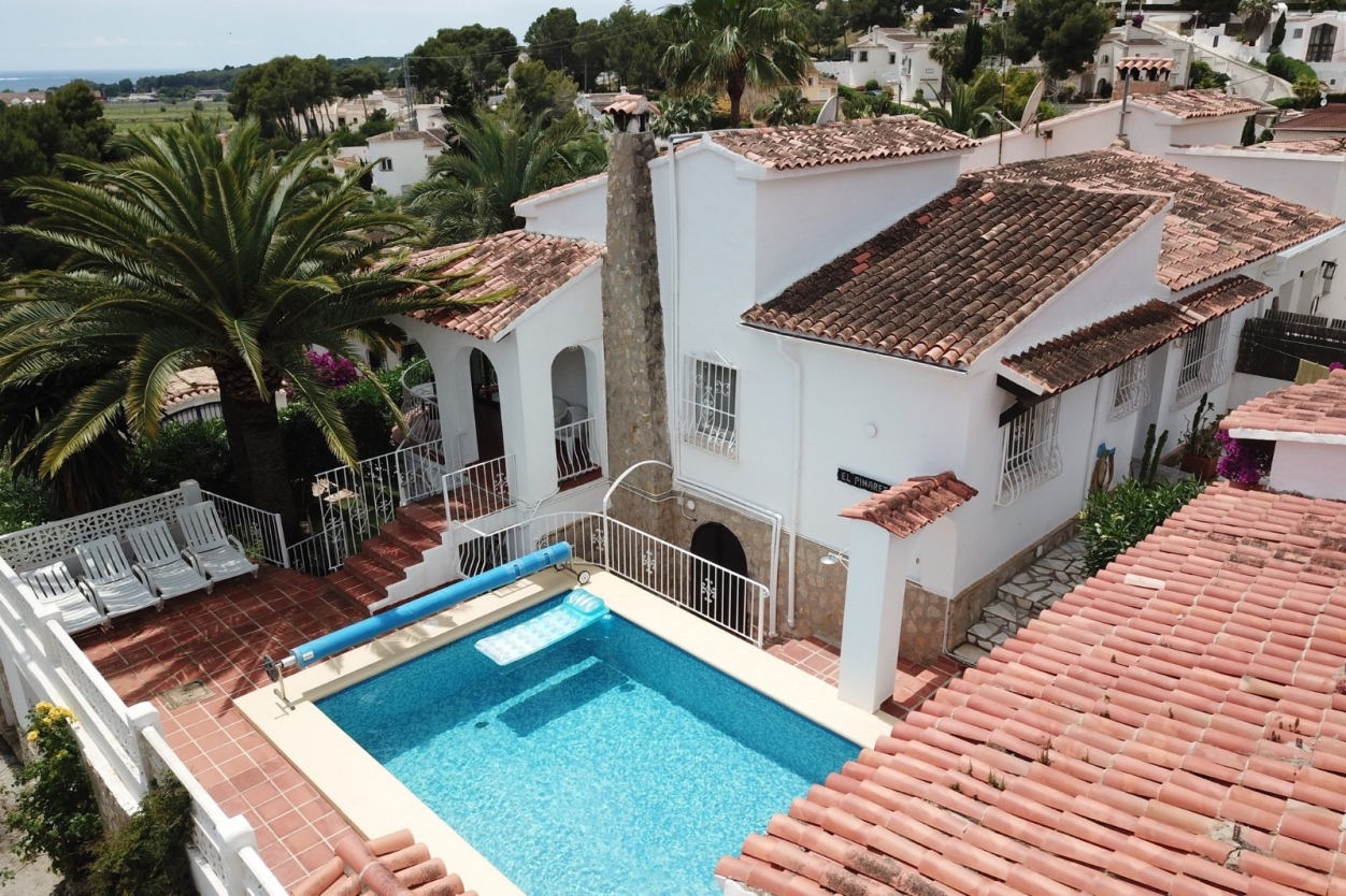 3 bed semi detached villa in Moraira