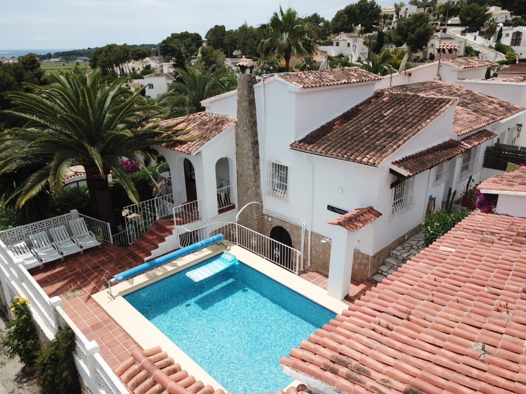 3 bed semi detached villa in Moraira