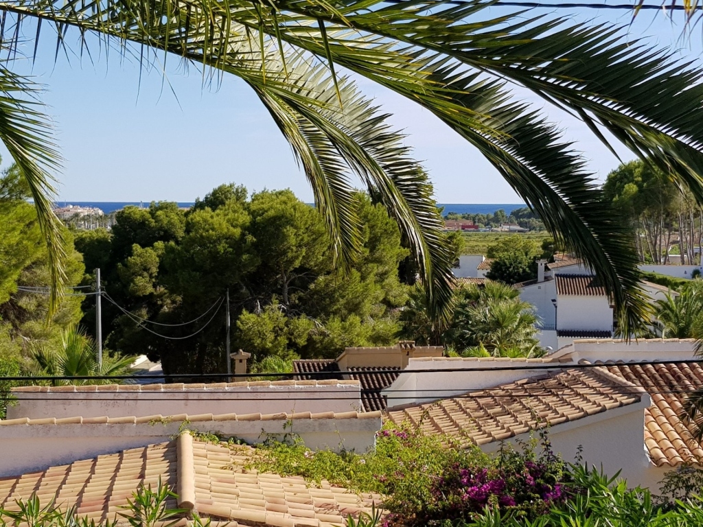 3 bed semi detached villa in Moraira