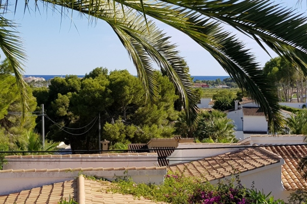 3 bed semi detached villa in Moraira