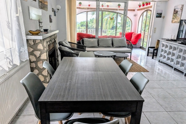 3 bed semi detached villa in Moraira