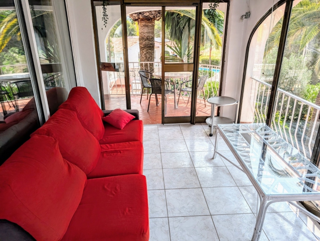 3 bed semi detached villa in Moraira