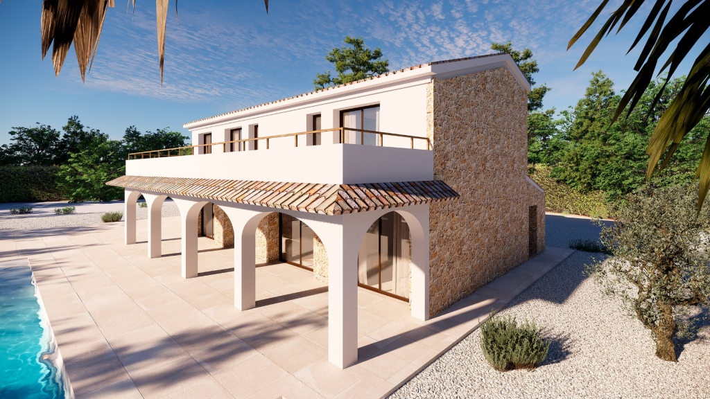 4 bed finca in Benissa