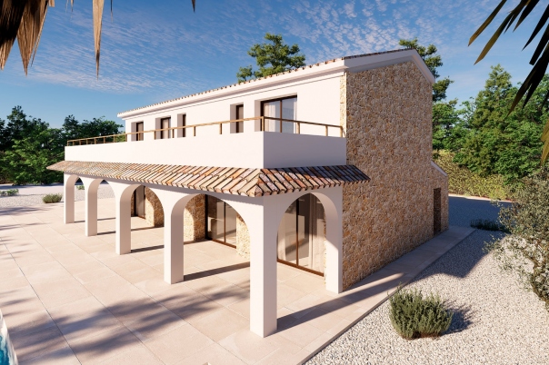 4 bed finca in Benissa
