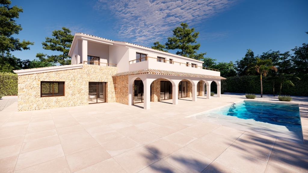 4 bed finca in Benissa