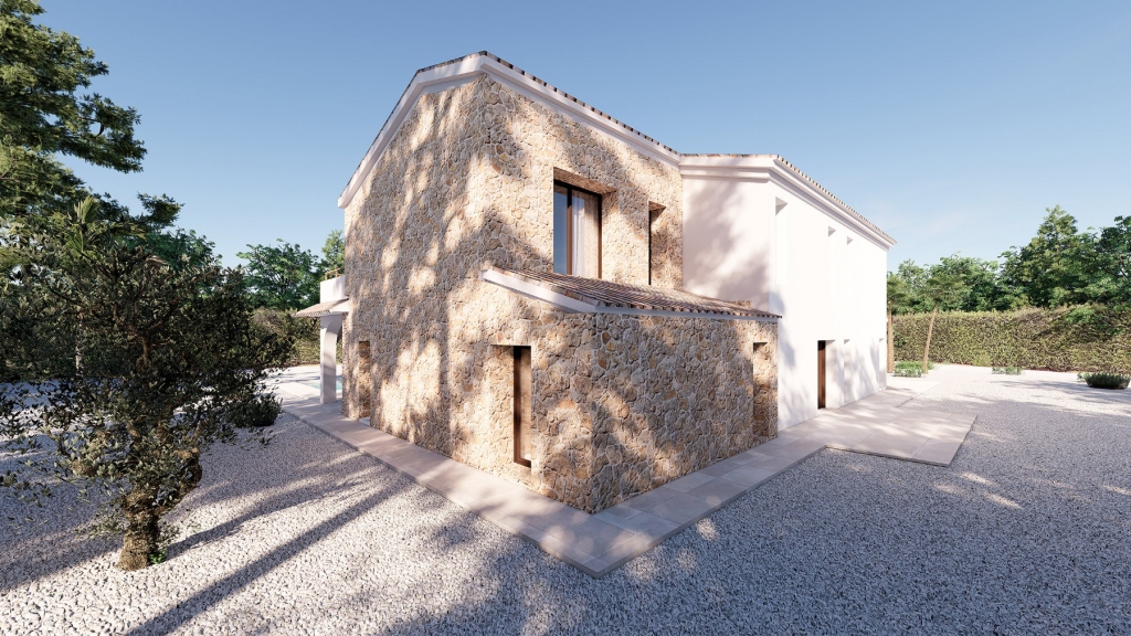 4 bed finca in Benissa