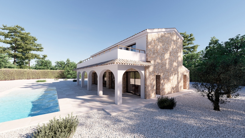 4 bed finca in Benissa
