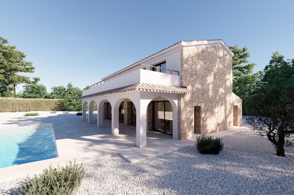 4 bed finca in Benissa
