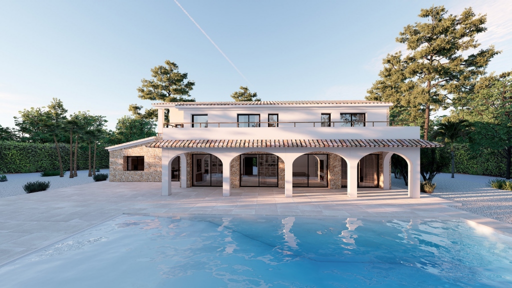 4 bed finca in Benissa