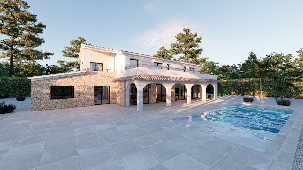 4 bed finca in Benissa