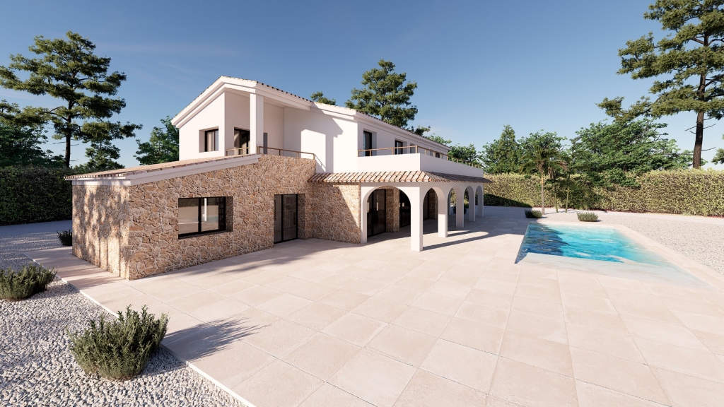 4 bed finca in Benissa