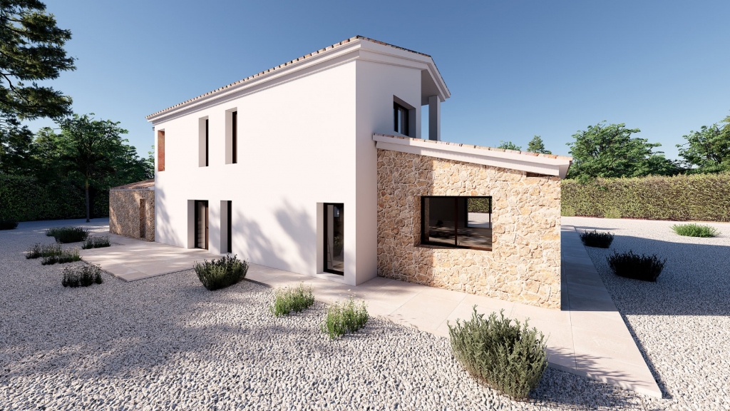 4 bed finca in Benissa