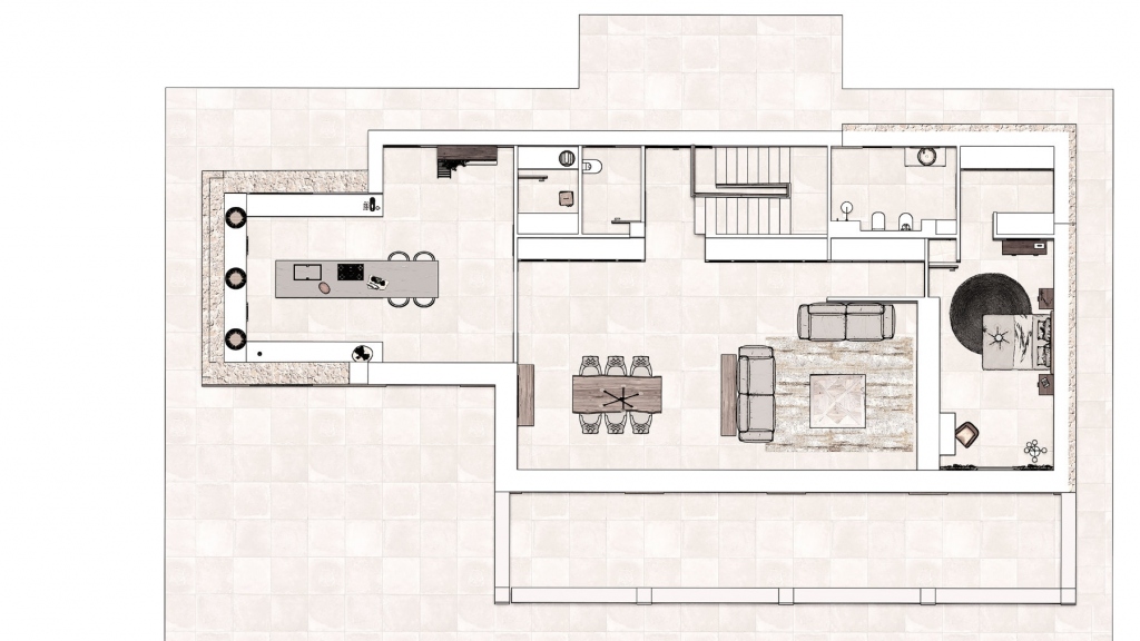 4 bed finca in Benissa