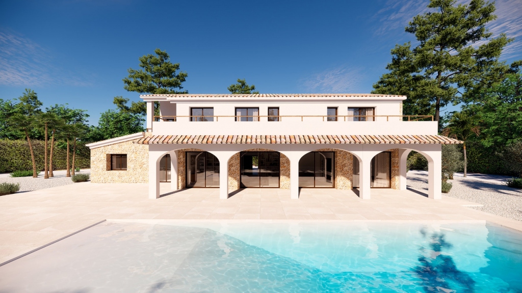 4 bed finca in Benissa