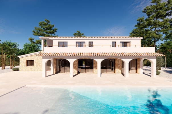 4 bed finca in Benissa