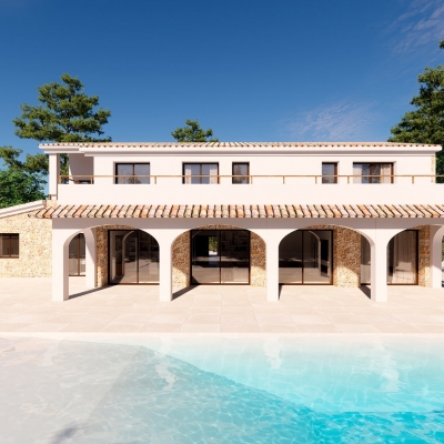 4 bed finca in Benissa