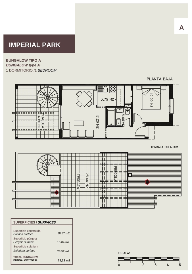 1 bed apartamento in Calpe / Calp
