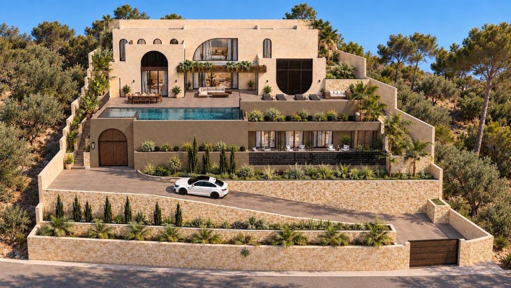 4 bed villas in Moraira