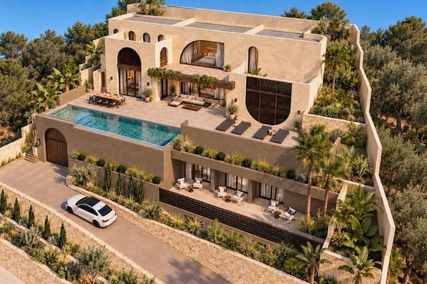 4 bed villas in Moraira