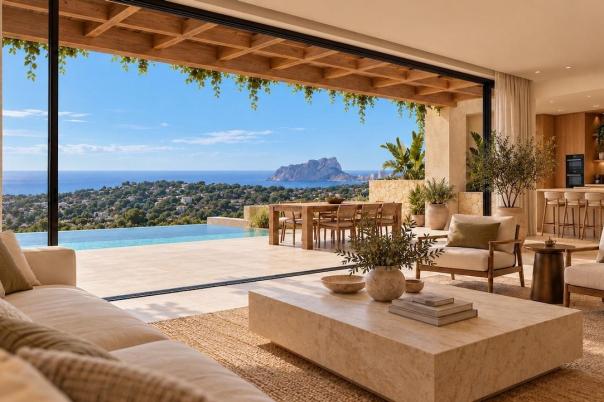 4 bed villas in Moraira