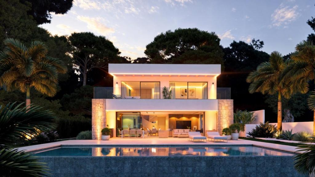 4 bed villa in Moraira