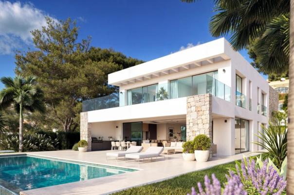 4 bed villa in Moraira