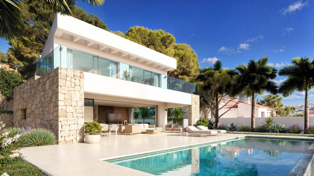 4 bed villa in Moraira