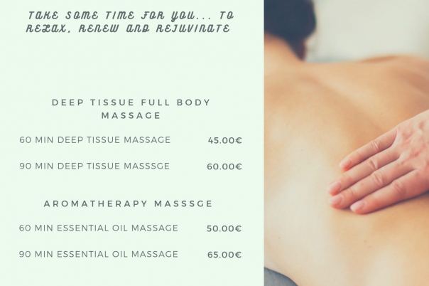 Soul & Sea Javea - Deep Tissue Massage with Kate Moss