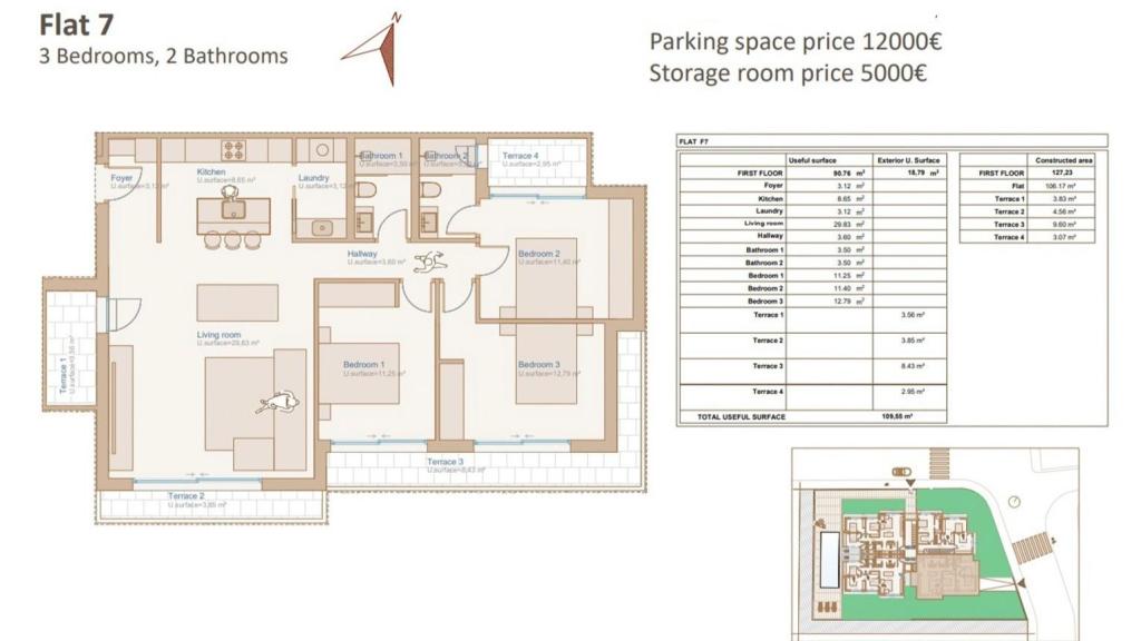 3 bed apartment in Jávea