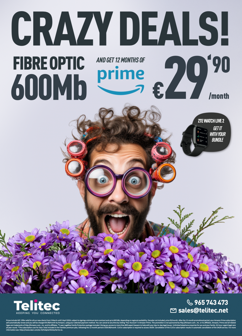 Telitec Communications - Internet, Mobile, Landline & TV in Spain