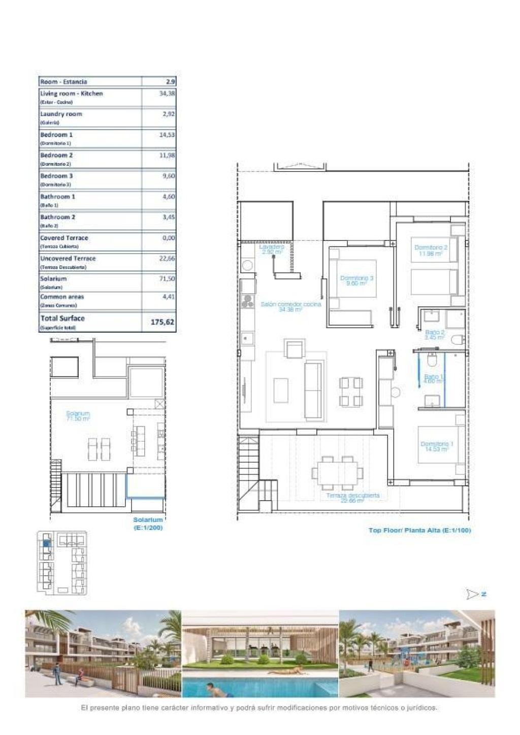 3 bed apartment in Pilar de la Horadada