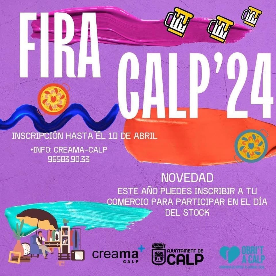 Festivals in Calpe: FiraCalp - Gastronomic & Trade Fair in Calpe (October 2025)