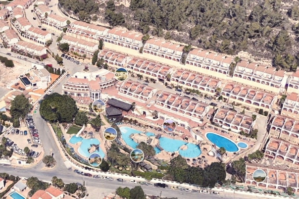 2 bed bungalow in Calpe / Calp