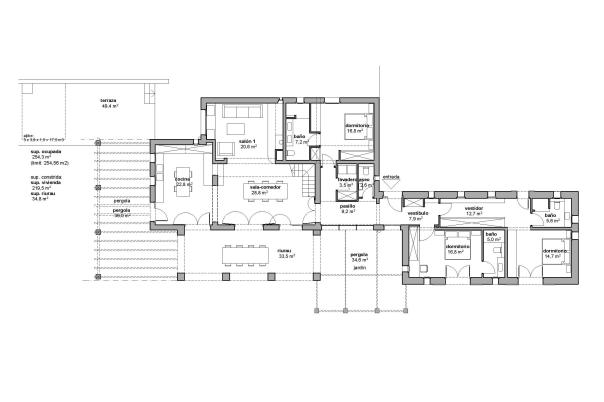 4 bed finca in Moraira