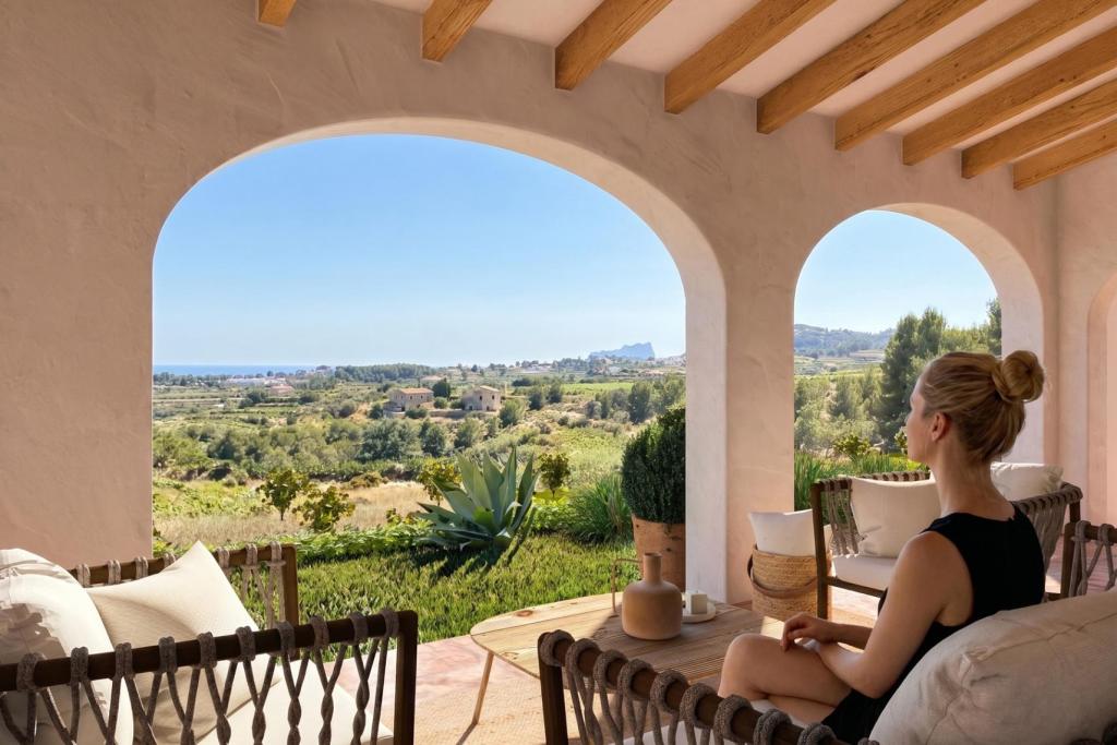 4 bed finca in Moraira